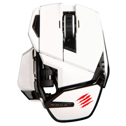 Mad Catz M.O.U.S.9 White Wireless Bluetooth Smart technology