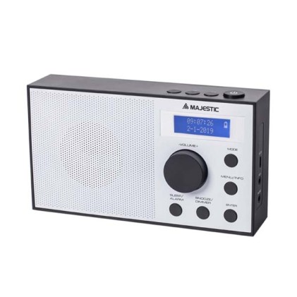 Radio Majestic 109193 Rt193Dab Nero