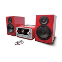 Majestic Mini Hi-Fi AH-2349HP BT/MP3/USB Red