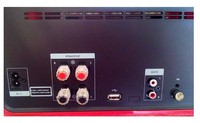 Majestic Mini Hi-Fi AH-2349HP BT/MP3/USB Red