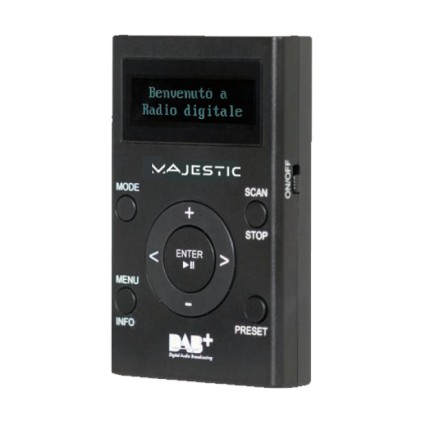 Radiolina Majestic Rt294Mp3Dab Nero