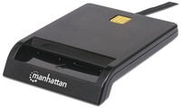 MANHATTAN Smart Card Reader Compatible with friction-type contact smart cards
