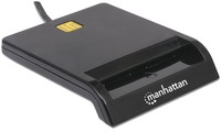 MANHATTAN Smart Card Reader Compatible with friction-type contact smart cards