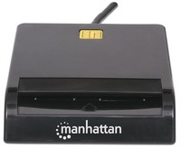 MANHATTAN Smart Card Reader Compatible with friction-type contact smart cards