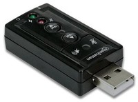 Scheda Audio USB virtual 7.1 MANHATTAN