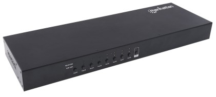MANHATTAN 8-Port HDMI KVM Switch Eight HDMI and Eight USB-B Ports Full HD set of eight HDMI-to-USB cables included