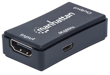 MANHATTAN HDMI Repeater Regenerates 4K-Video and Lossless Audio up to 40 m 131 ft.