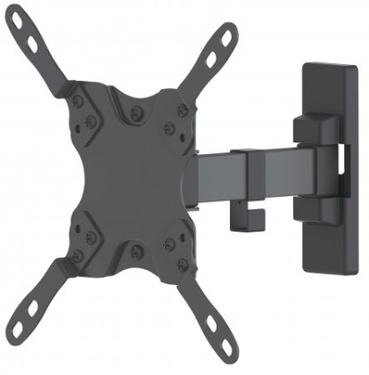 MANHATTAN LCD Wall Mount 13-42 Inch for Flat Panel up to 20kg one Arm Adjustment Options to Tilt, Swivel and Level