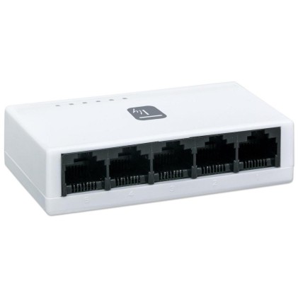 Switch Di Rete Manhattan I-Swhub-050Ty Fast Ethernet