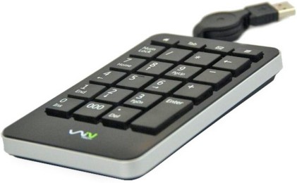 Tastierino Numerico Computer Manhattan Idata-Kp-Blk Tastierino Numeric