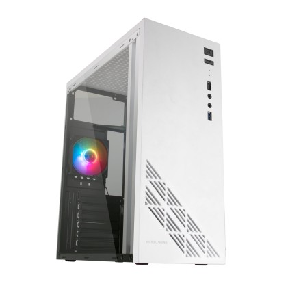 Mars Gaming MC100W computer case Bianco