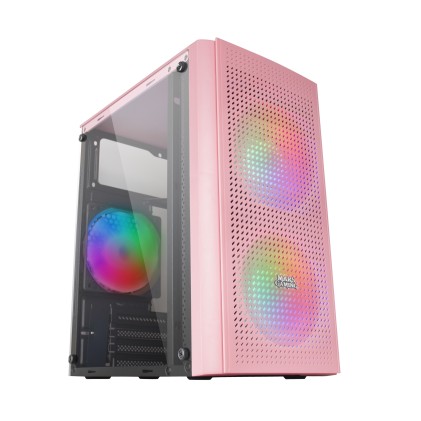 Mars Gaming MC300P computer case Mini Tower Rosa