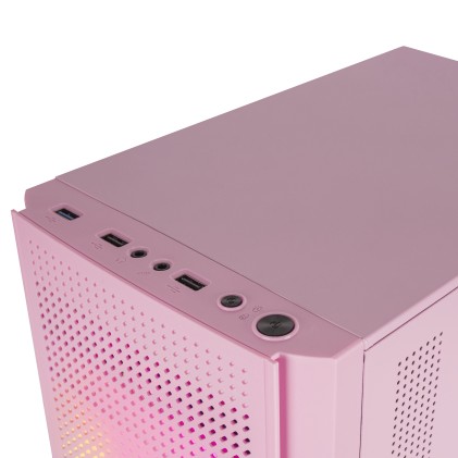 Mars Gaming MC300P computer case Mini Tower Rosa