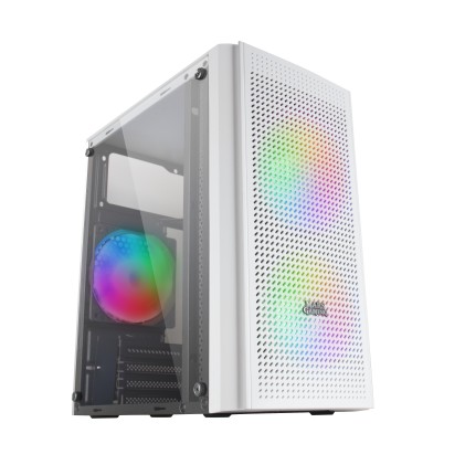 Mars Gaming MC300W computer case Mini Tower Bianco
