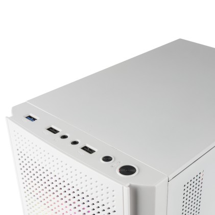 Mars Gaming MC300W computer case Mini Tower Bianco