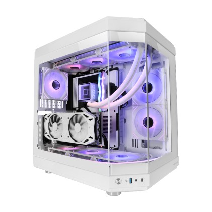 Mars Gaming MC-3T Midi Tower Bianco
