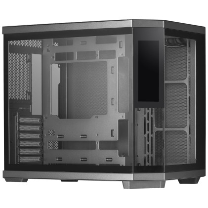Mars Gaming MC3TCORELCD computer case Midi Tower Nero