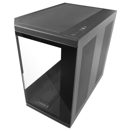 Mars Gaming MC3TCORELCD computer case Midi Tower Nero