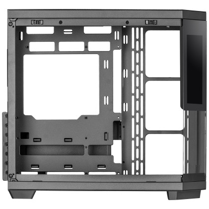 Mars Gaming MC3TCORELCD computer case Midi Tower Nero
