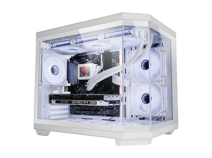 Mars Gaming MC-3TCOREMW Mini Tower Bianco