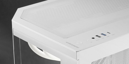 Mars Gaming MC-3TCOREMW Mini Tower Bianco