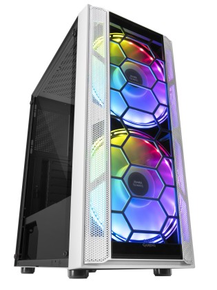 Mars Gaming MC500W computer case Bianco