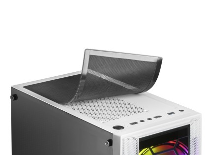 Mars Gaming MC500W computer case Bianco