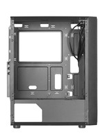 Mars Gaming MC500 Case Middle Tower ATX, 2 Ventole XXL FRGB - Black
