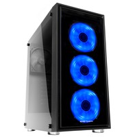 Mars Gaming MC7 Case Middle Tower ATX RGB Tempered Glass con Telecomando