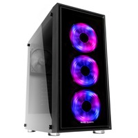 Mars Gaming MC7 Case Middle Tower ATX RGB Tempered Glass con Telecomando