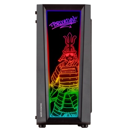 Mars Gaming MCART computer case Midi Tower Nero