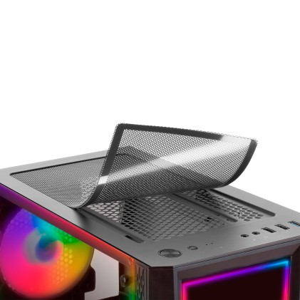 Mars Gaming MCART computer case Midi Tower Nero