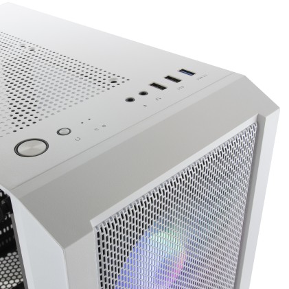 Mars Gaming MCCW computer case Midi Tower Bianco