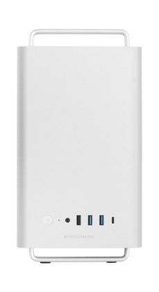 Mars Gaming MC-ELITE Mini Tower Bianco