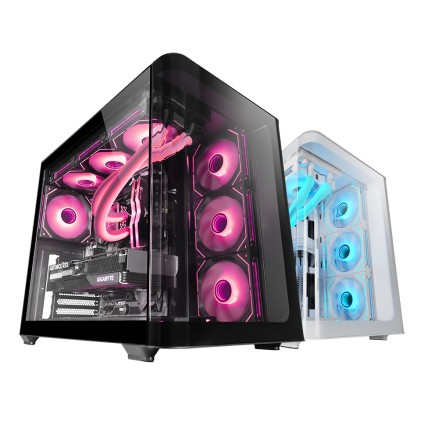 Mars Gaming MCFUSION computer case Midi Tower Nero