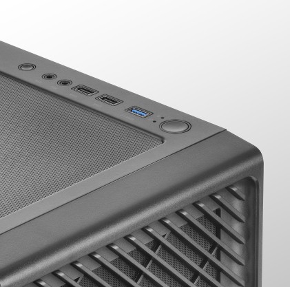 Mars Gaming MCF computer case Midi Tower Nero