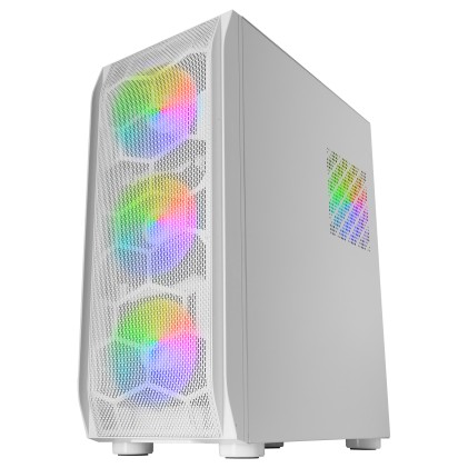 Mars Gaming MCKXW computer case Tower Bianco