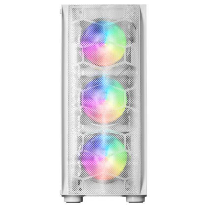 Mars Gaming MCKXW computer case Tower Bianco