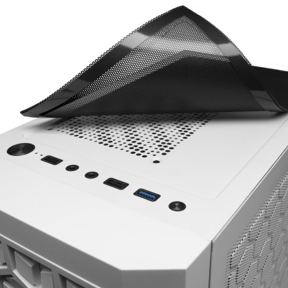 Mars Gaming MCMESHW computer case Bianco