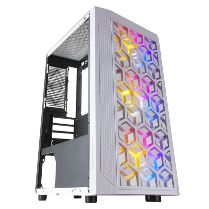 Mars Gaming MCMESHW computer case Bianco