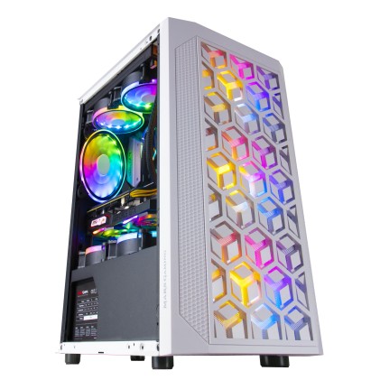 Mars Gaming MCMESHW computer case Bianco