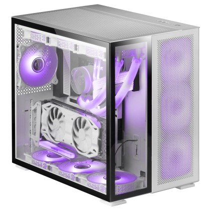 Mars Gaming MCNOVA computer case Tower Alluminio, Nero