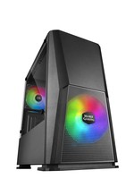 Mars Gaming MCONE Compact Case MicroATX & Mini-ITX ADVANCED RGB  - Black