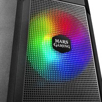 Mars Gaming MCONE Compact Case MicroATX & Mini-ITX ADVANCED RGB  - Black