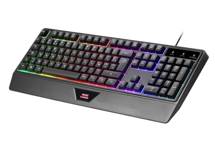 Mars Gaming MCP124 tastiera Mouse incluso USB AZERTY Francese Nero