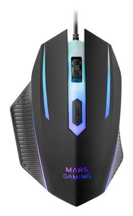 Mars Gaming MCP124 tastiera Mouse incluso USB QWERTY Portoghese Nero