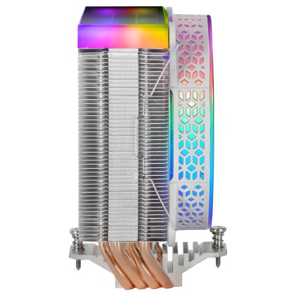 Mars Gaming MCPU-VR Processore Raffreddatore di liquidi tutto in uno 12 cm Bianco 1 pz