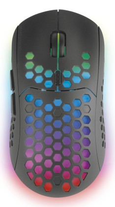 Mars Gaming MCPWXPT tastiera Mouse incluso Wireless a RF + USB QWERTY Portoghese Nero