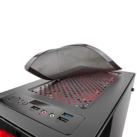 Mars Gaming MCT Case Micro Atx Full RGB Black con Controller