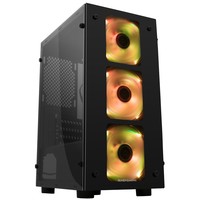 Mars Gaming MCT Case Micro Atx Full RGB Black con Controller